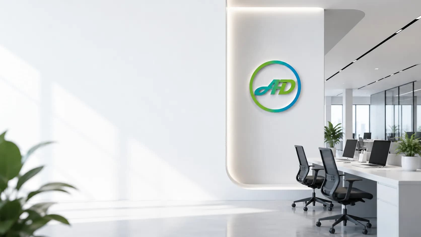 Professional corporate environment