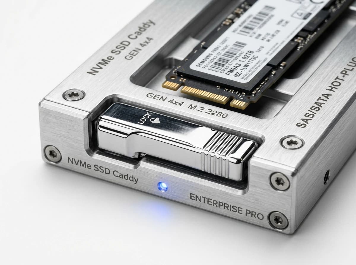 Enterprise NVMe SSD storage bay